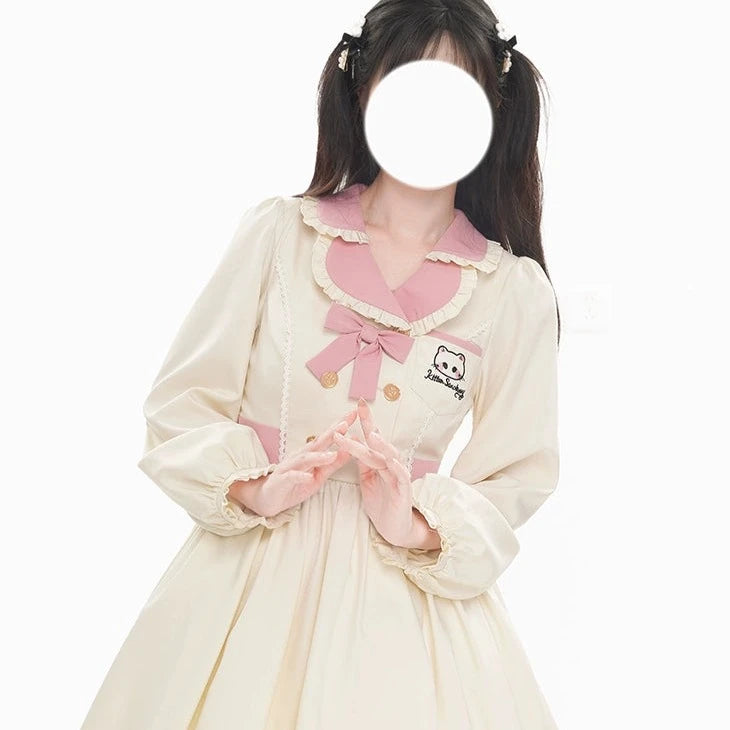 Sweet Cream Pastel Dress