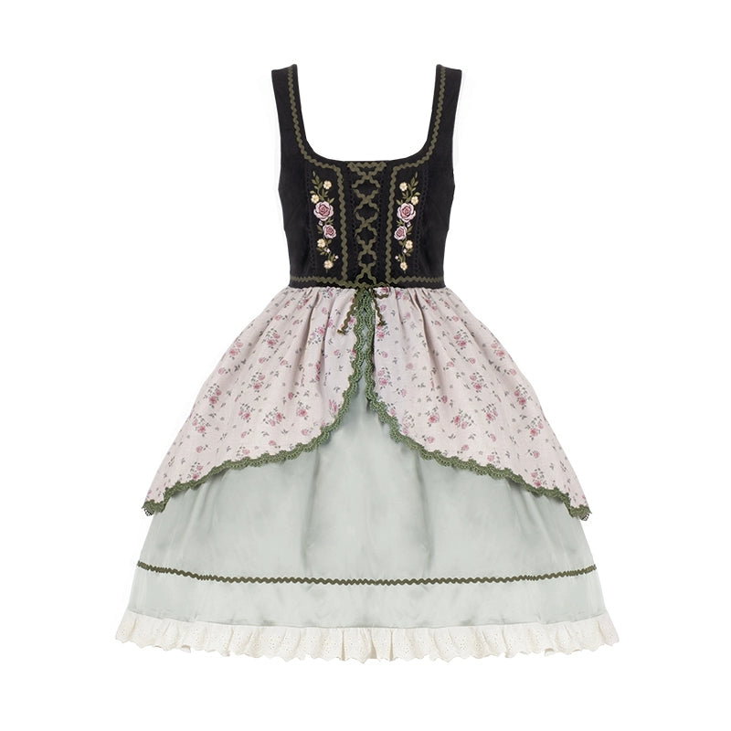 Alpine Blossom Maiden Dress