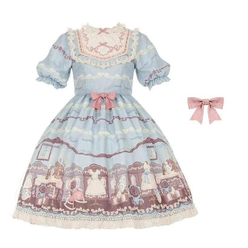 Sweet Dollhouse Whimsical Toyland Dress