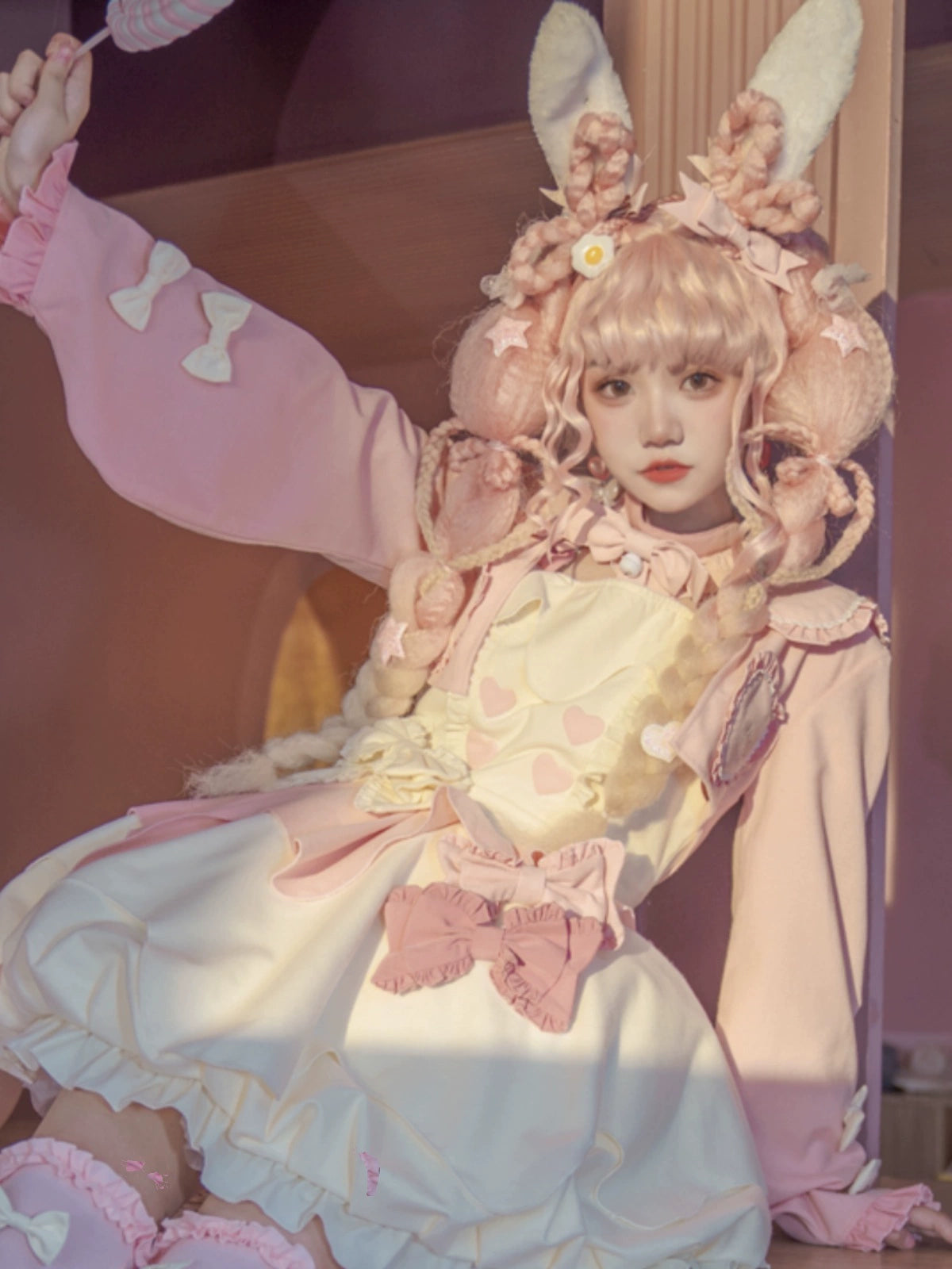 Sweetheart Bow Delight Lolita Dress