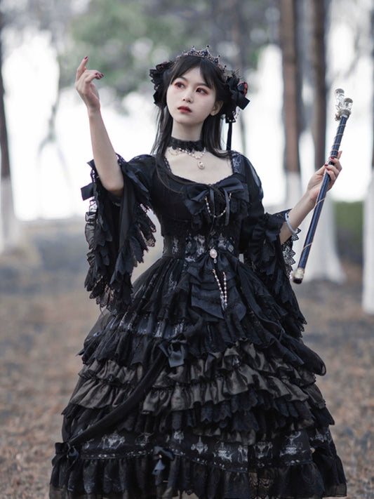 Ebon Enchantress Witchcraft Dress