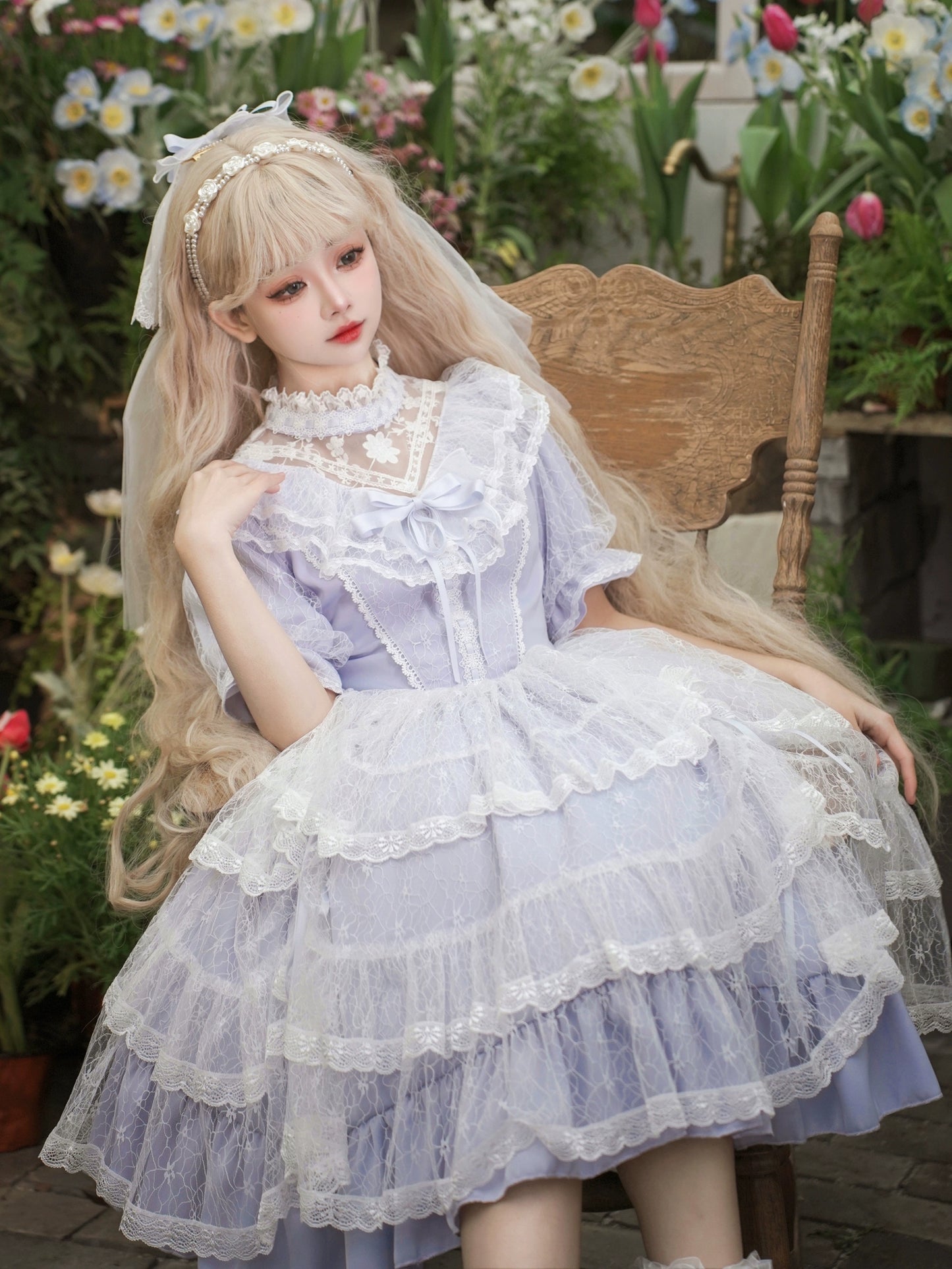 Lavender Blossom Fairy Dress