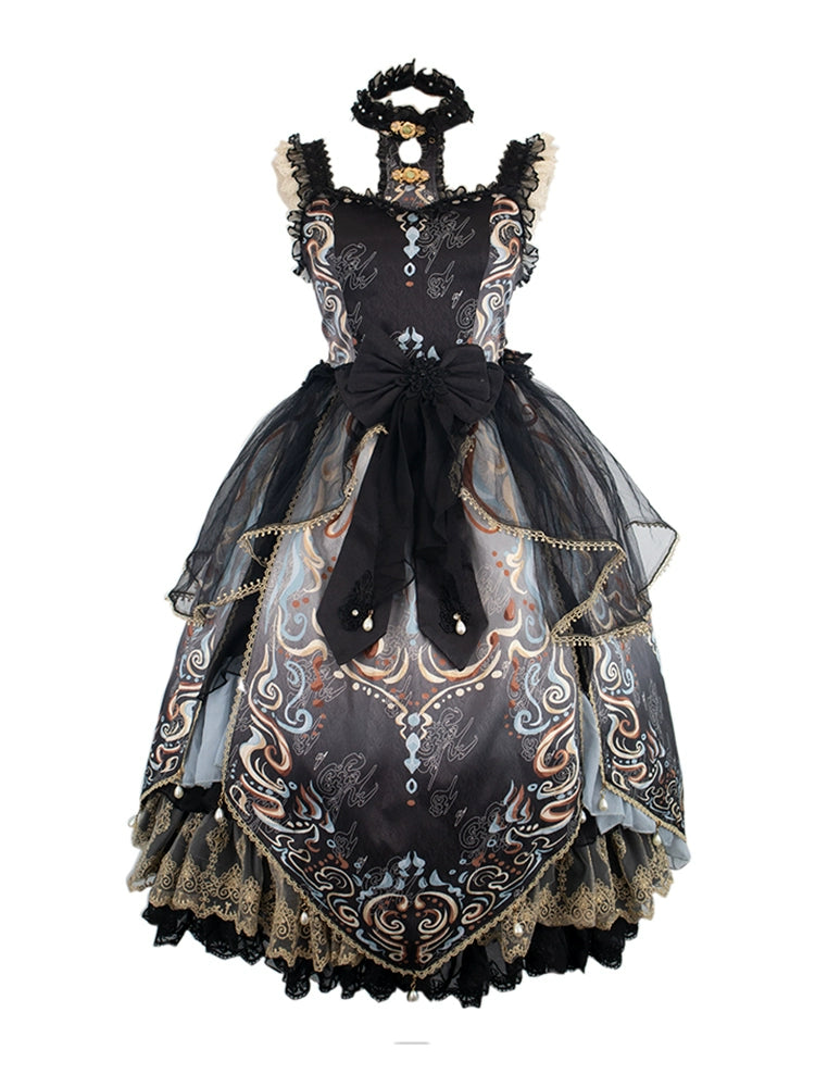 Mystic Baroque Elegance Dress