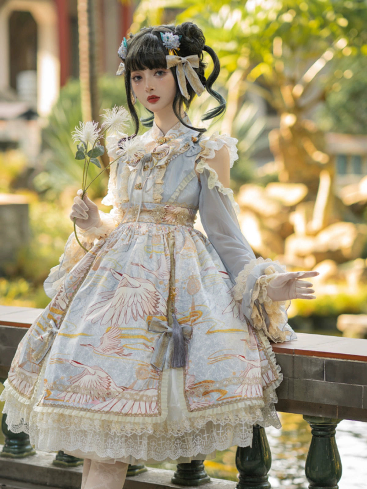 Gilded Sakura Empress Dress