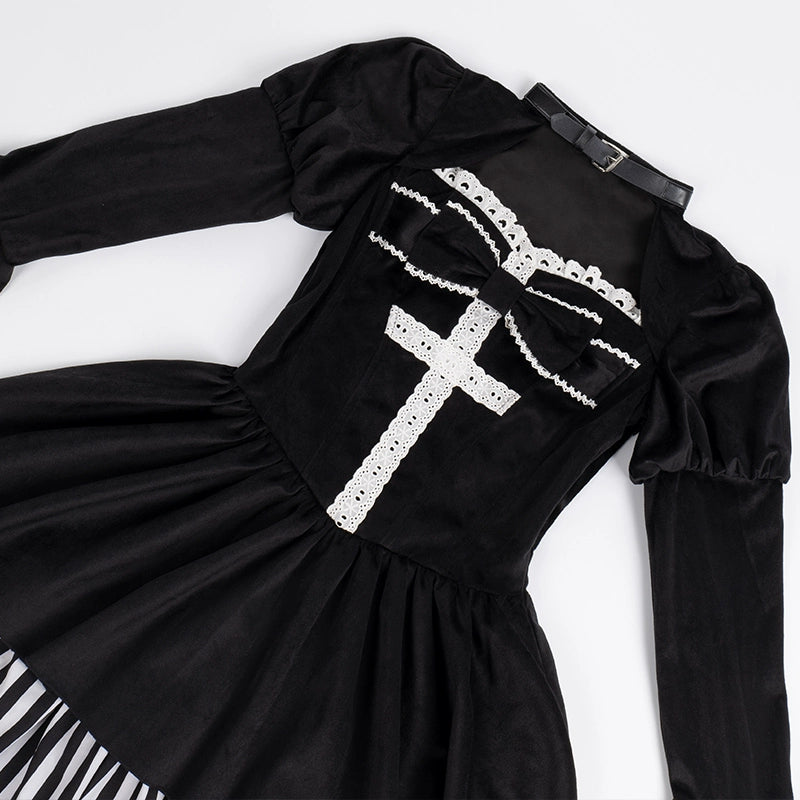 Gothic Cross Dark Reverence Dress