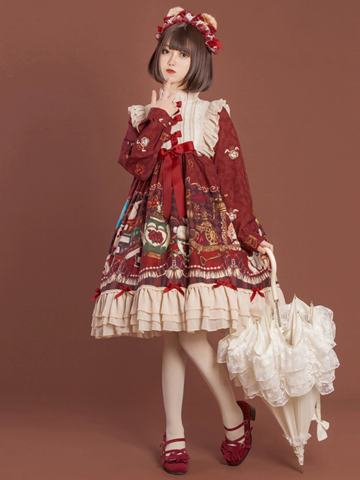 High Waist Fairy Tale Sweet Lolita