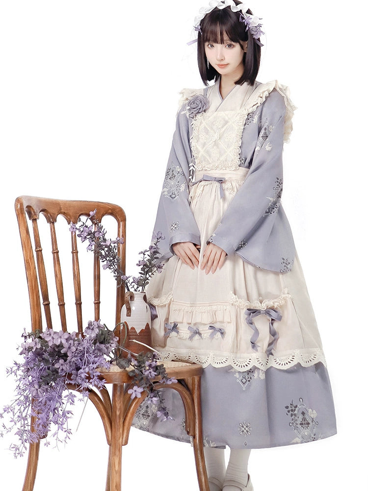 Lavender Lace Lolita Dress