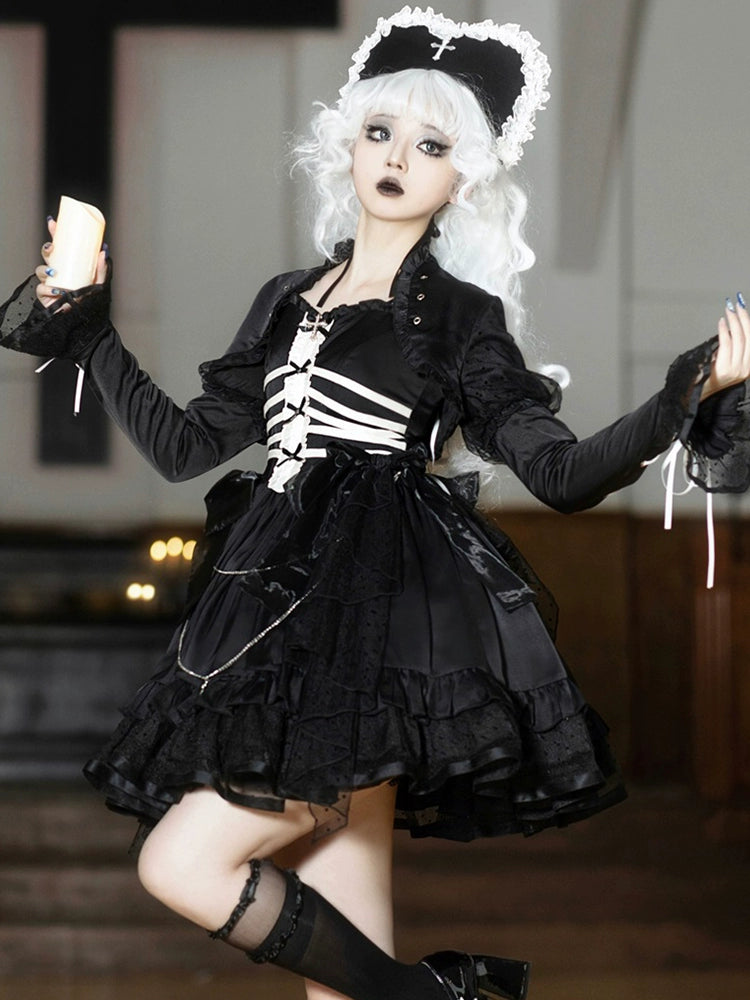 Nocturnal Gothic Cathedral Dress