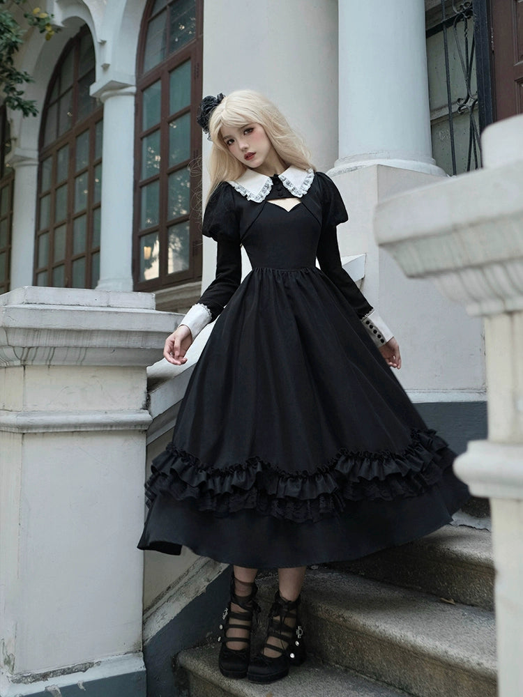 Gothic Victorian Midnight Enchantress Dress