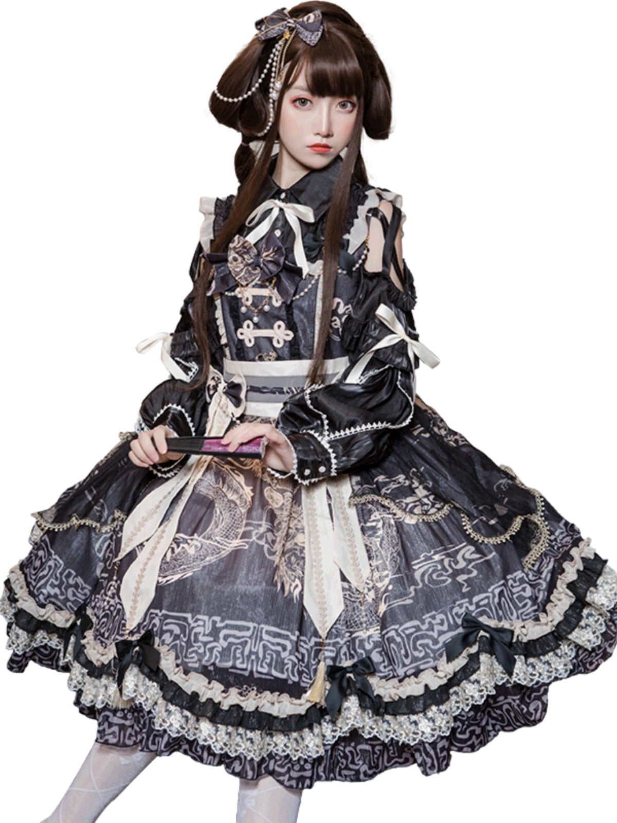 Mystic Nightfall Opulence Princess Dress