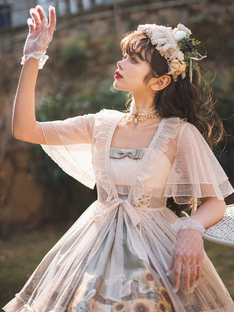 Sunflower Fairytale Bloom Lolita Dress