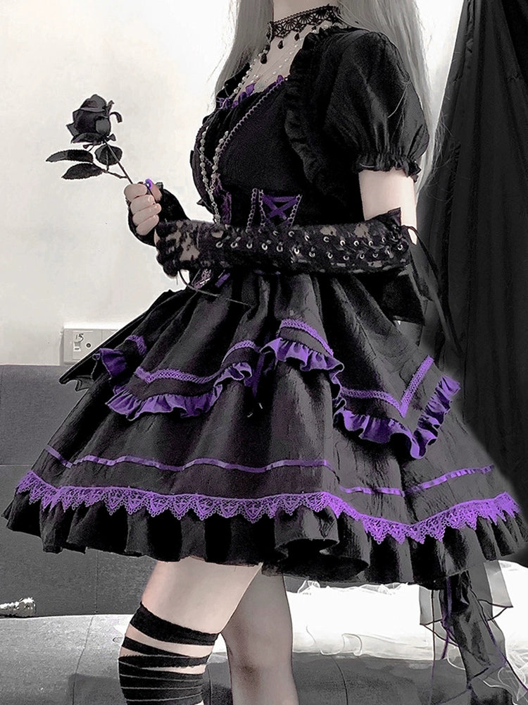 Dark Amethyst Princess Gothic Dress